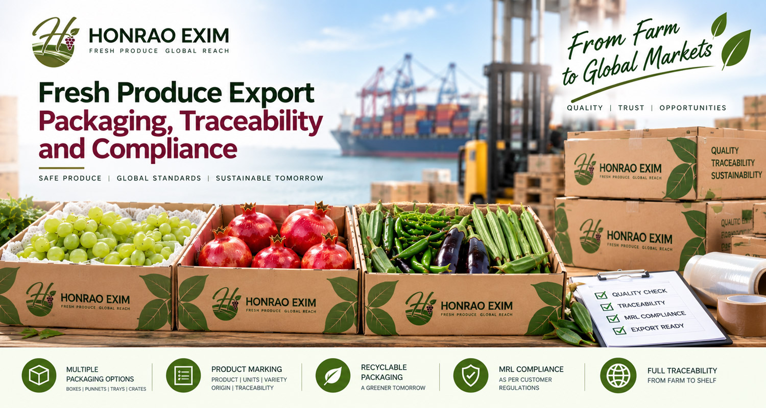 Fresh Produce Export Packaging, Traceability and Compliance